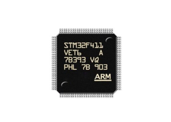 512KB IC은 STM32F411VET6 팔 Cortex-M4 32-비트 마이크로컨트롤러 MCU를 자릅니다