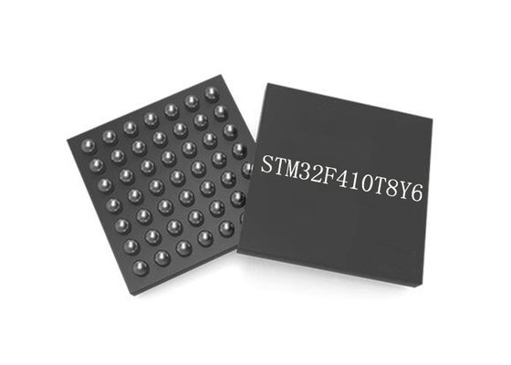 32Bit 싱들 핵심 STM32F410T8Y6 36WLCSP 마이크로컨트롤러 칩 100MHz 고성능
