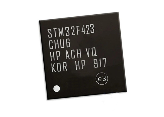 48-UFQFN 표면 부착 STM32F423CHU6 100MHz 내장된 마이크로컨트롤러 IC