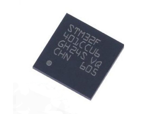 하나의 핵 STM32F401CCU6 마이크로컨트롤러 MCU 48UFQFN 팔 Cortex-M4 MCU 84MHz