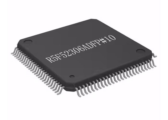 마이크로컨트롤러 IC R5F52306ADFP#10 54MHz 256KB 순간 100-LFQFP 표면 부착