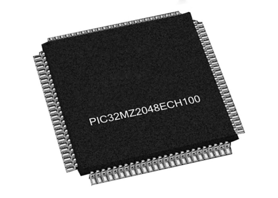 200MHz 마이크로컨트롤러 MCU PIC32MZ2048ECH100 I / PF 32Bit 마이크로컨트롤러는 100TQFP를 자릅니다