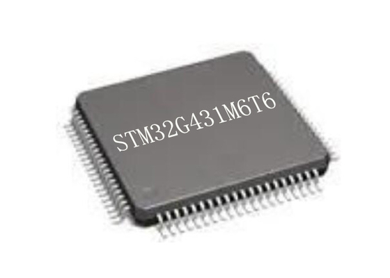 팔 Cortex-M4 STM32G431M6T6 마이크로컨트롤러 MCU 80LQFP 32Bit 마이크로컨트롤러 칩