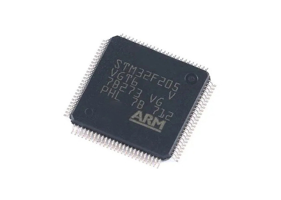 STM32F205VGT6 단일코어 100-LQFP 표면 부착 32-비트 마이크로컨트롤러 IC