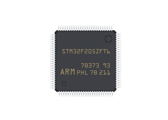 STM32F205ZFT6 팔 외피 마이크로컨트롤러 IC 32-비트 단일코어 144-lqfp