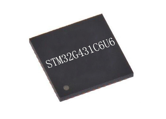 32Bit RISC 핵심 STM32G431C6U6 170MHz 마이크로컨트롤러 MCU 48UFQFN 고성능