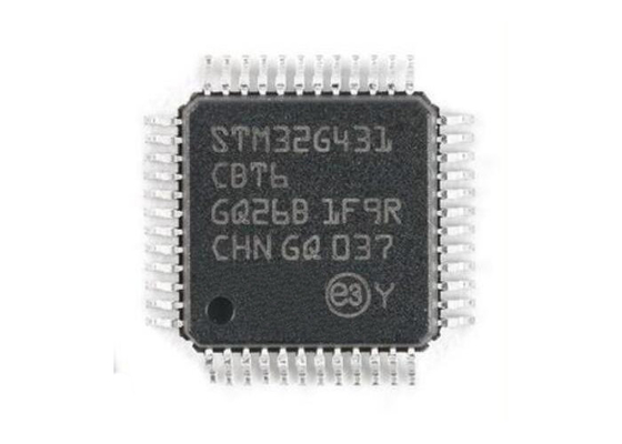 하나의 핵 STM32G431CBT6 32Bit 마이크로컨트롤러 MCU 48LQFP 170MHz 팔 Cortex-M4F