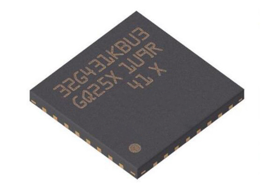 170MHz 마이크로컨트롤러 MCU STM32G431KBU3 팔 Cortex-M4F 32UFQFN 하나의 핵