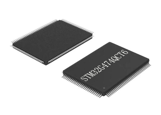하나의 핵 STM32G474QCT6 마이크로컨트롤러 MCU 128LQFP 32Bit RISC 핵심 256KB 플래시