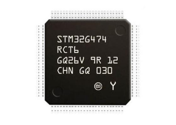 170MHz 마이크로컨트롤러 MCU STM32G474RCT6 팔 Cortex-M4F LQFP64 마이크로컨트롤러 IC