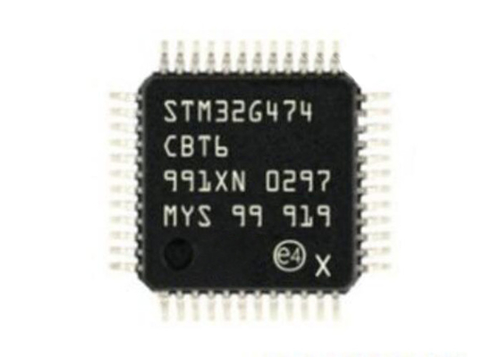 고성능 STM32G474CBT6 팔 Cortex-M4F 48LQFP 32Bit RISC 핵심 MCU 170MHz