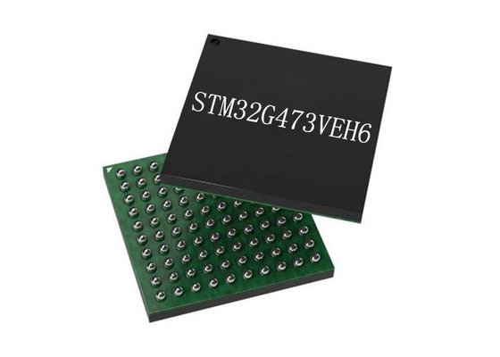 마이크로컨트롤러 MCU STM32G473VEH6은 마이크로컨트롤러 100TFBGA IC 칩을 끼워 넣었습니다