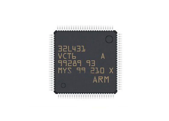 초저전력 256KB 100-lqfp STM32L431VCT6 내장된 마이크로컨트롤러 IC