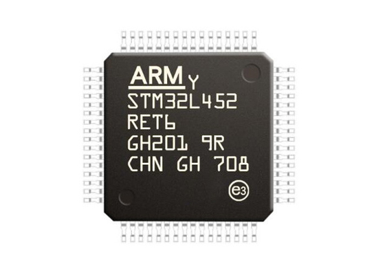 마이크로컨트롤러 MCU STM32L452RET6 32Bit 마이크로컨트롤러 칩 LQFP64 하나의 핵