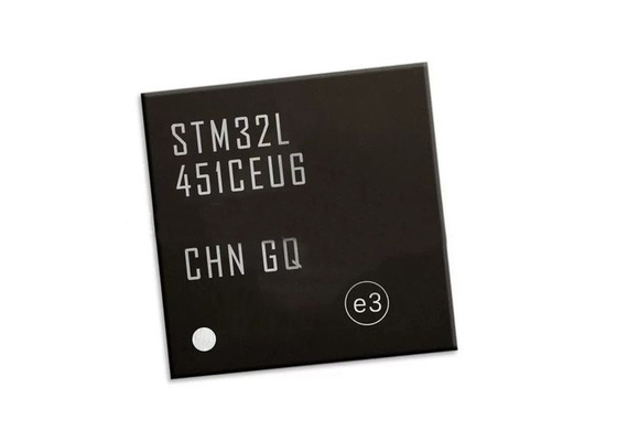 32 비트 하나의 핵 48 UFQFPN 표면 부착 STM32L451CEU6 마이크로컨트롤러 IC