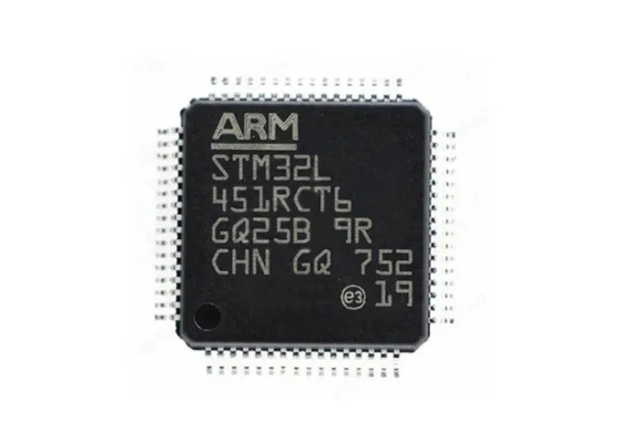 STM32L451RCT6 마이크로 컨트롤러 MCU 32비트 단일 코어 마이크로 컨트롤러 80MHz 임베디드 MCU