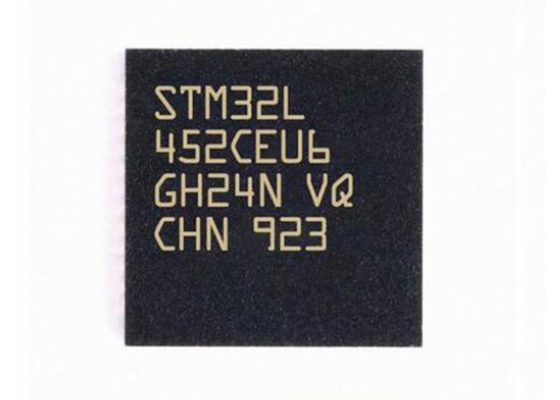 마이크로컨트롤러 MCU STM32L452CEU6 48UFQFN 32Bit 마이크로컨트롤러 칩 512KB 플래시