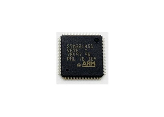 마이크로컨트롤러 MCU STM32L451VET6 초저전력 팔 Cortex-M4 마이크로컨트롤러