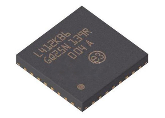 32UFQFN 마이크로컨트롤러 MCU STM32L412KBU6 마이크로컨트롤러 IC 80MHz 고성능