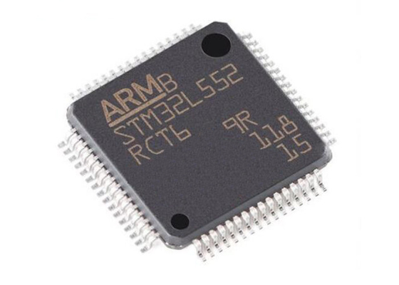 하나의 핵 STM32L552RCT6 마이크로컨트롤러 MCU 64LQFP 256KB 순간 마이크로컨트롤러 칩