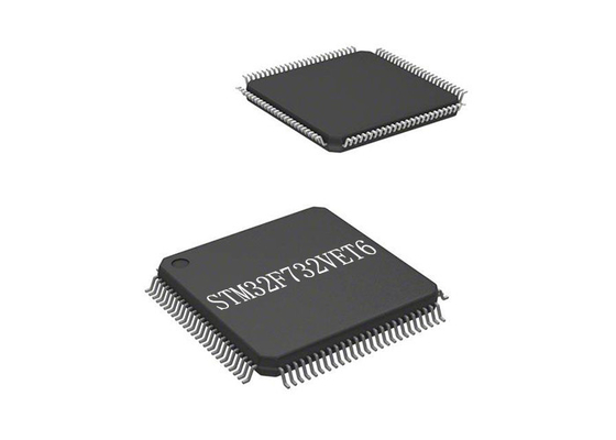 마이크로컨트롤러 MCU STM32F732VET6 32Bit 하나의 핵 LQFP100 마이크로컨트롤러 칩