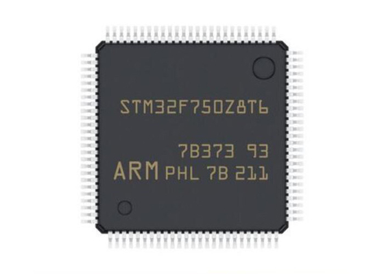 STM32F750Z8T6 마이크로컨트롤러 MCU 팔 Cortex-M7 LQFP144 내장된 마이크로컨트롤러