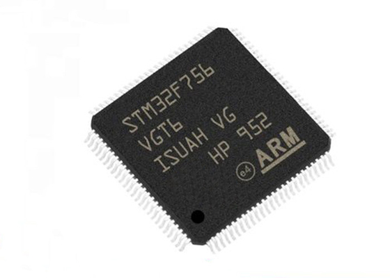 STM32F756VGT6 마이크로컨트롤러 MCU 팔 Cortex-M7 32Bit 하나의 핵 LQFP100 216MHz