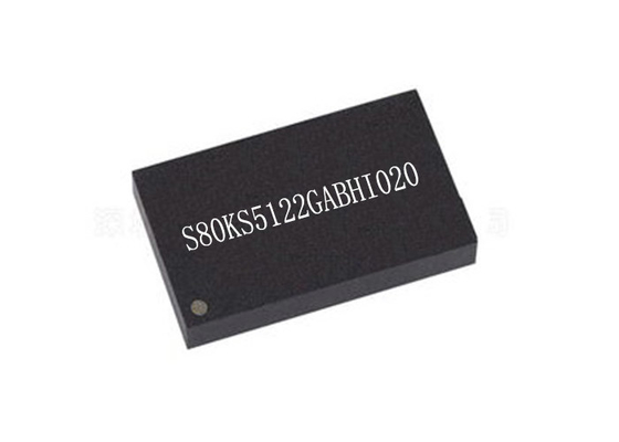 200MHz 준에스램 메모리용 IC S80KS5122GABHI020 FBGA24 집적 회로 칩