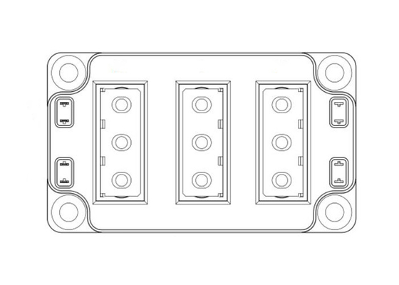 자동차 IGBT 모듈 MSCSM170DUM039AG 2N-Channel Common Source MOSFET Arrays