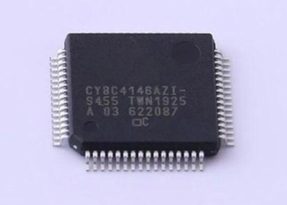 하나의 핵 CY8C4146AZI-S455 마이크로컨트롤러는 48MHz 집적 회로 칩을 자릅니다
