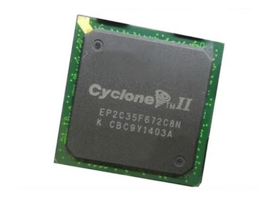 672-FBGA EP2C35F672C8 사이클론 II 필드 프로그래머블 게이트 어레이 260MHz FPGA 칩