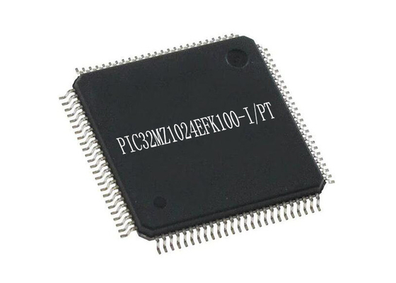 32Bit 마이크로컨트롤러는 PIC32MZ1024EFK100 I / PT TQFP100 집적 회로 칩을 자릅니다