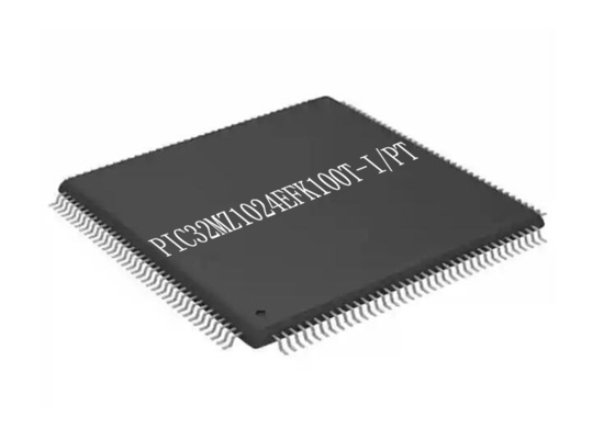 1MB 순간 마이크로컨트롤러는 PIC32MZ1024EFK100T I / PT TQFP100 하나의 핵 200MHz를 자릅니다