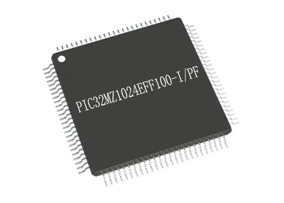 하나의 핵 PIC32MZ1024EFF100 I / PF 32Bit 마이크로컨트롤러 칩 TQFP100 IC 칩
