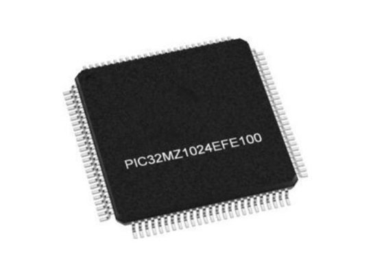 마이크로컨트롤러 IC PIC32MZ1024EFE100 I / PT 32Bit 하나의 핵 MCU 100-tqfp 200MHz