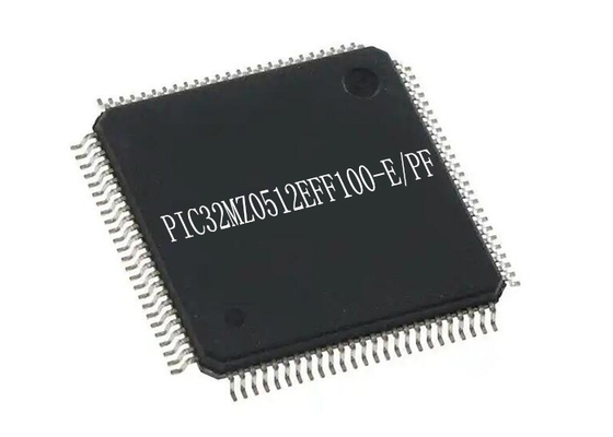 32Bit 하나의 핵 마이크로컨트롤러 IC PIC32MZ0512EFF100 Ｅ / PF TQFP100 IC 칩