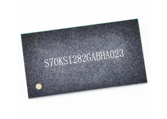 메모리 IC 칩 S70KS1282GABHA023 200MHz 유사 SRAM 메모리 IC 24-FBGA