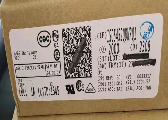 ISO5452QDWRQ1 2.7A 5.5A 게이트 드라이버 IC 정전 결합 5700Vrms 1 채널 16-soic