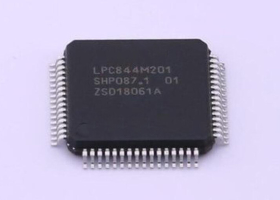 마이크로컨트롤러 MCU LPC844M201JBD64E 32비트 전력 효율 ARM 코르텍스-M0+ 마이크로컨트롤러