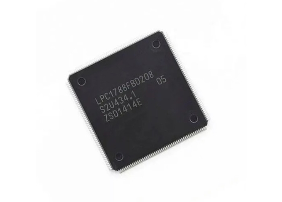 마이크로컨트롤러 MCU LPC1788FBD208K 32는 팔 Cortex-M3 MCU 최고 512kB까지 플래시를 물었습니다