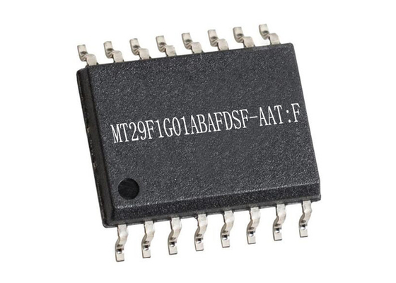 일련 낸드 플래시 메모리 MT29F1G01ABAFDSF-AAT :Ｆ 16-SOIC 집적 회로 칩