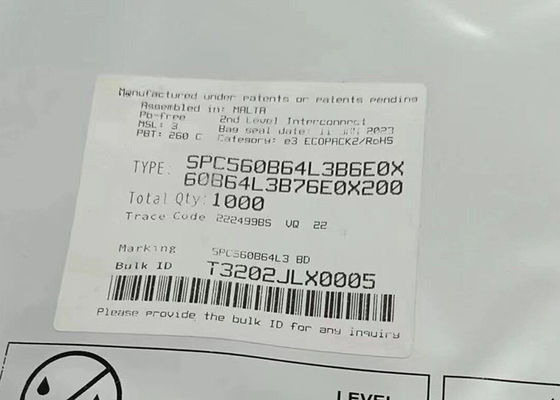 집적 회로 칩 SPC560B64L3B6E0X 32-비트 시스템 탑재 칩 마이크로컨트롤러