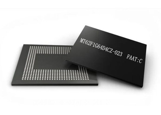 SDRAM 모바일 LPDDR5 메모리 칩 MT62F1G64D4CZ-023 FAAT :Ｃ 64Gbit TFBGA 패키지