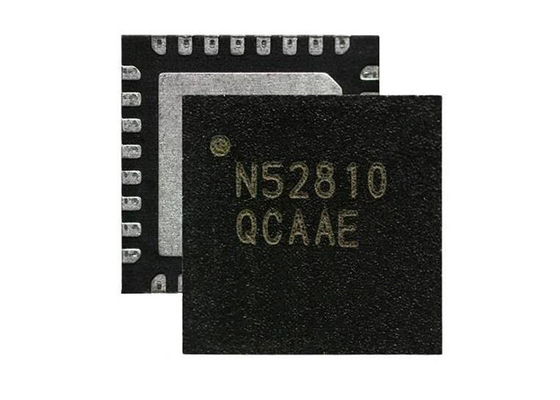 32-VFQFN NRF52810-QCAA-E-R7 2Mbps BT IC 2.4GHz 송수신기 칩