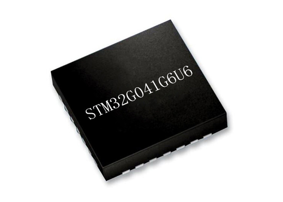 하나의 핵 STM32G041G6U6 마이크로컨트롤러 칩 팔 Cortex-M0+ 28-ufqfn