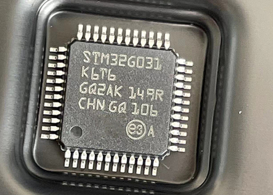 STM32G031K6T6 하나의 핵 마이크로컨트롤러 MCU 32-LQFP 표면 부착