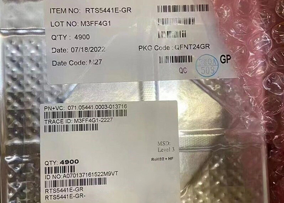 통합 회로 칩 RTS5441E-GR USB 타입-C PD 컨트롤러 IC 10Gbps QFN 패키지