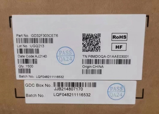 GD32F303CET6 IC MCU ARM Cortex-M4 32비트 LQFP48 패키지