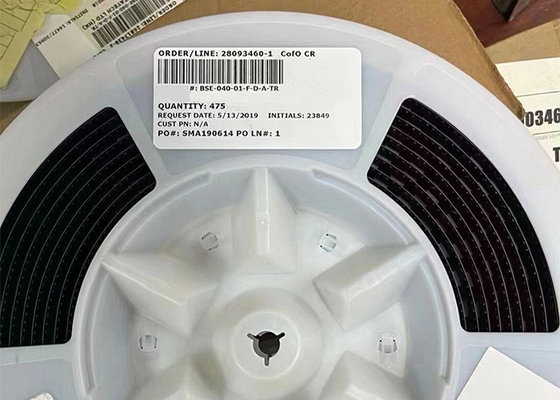 직사각형 커넥터 BSE-040-01-F-D-A-TR 80 위치 커넥터 용기