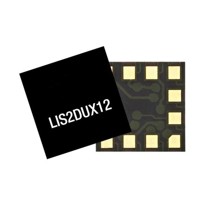 센서 IC LIS2DUX12TR 초저전력 3축 스마트 가속기 모션 센서 12-LGA